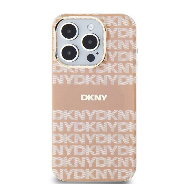 DKNY DKHMP14XHRHSEP iPhone 14 Pro Max6.7&quot; różowy/pink hardcase IML Mono & Stripe MagSafe