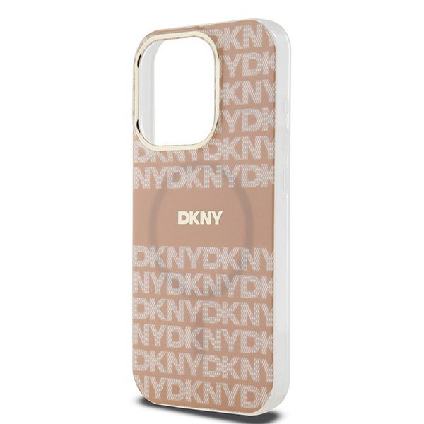 DKNY DKHMP14XHRHSEP iPhone 14 Pro Max6.7&quot; różowy/pink hardcase IML Mono & Stripe MagSafe