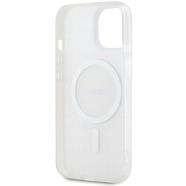 DKNY DKHMP15MHRHSEP iPhone 15 Plus /14 Plus 6.7&quot; różowy/pink hardcase IML Mono & Stripe MagSafe