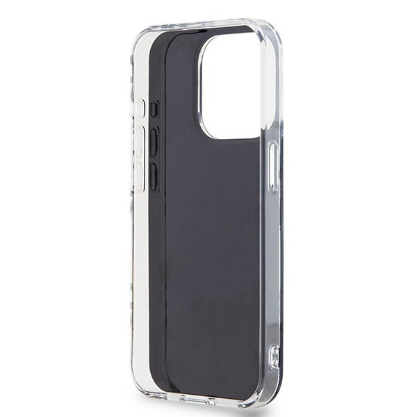 DKNY DKHCP15XHDLCEK iPhone 15 Pro Max6.7&quot; czarny/black hardcase IML Checkered Mono Pattern