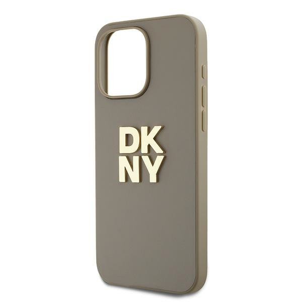 DKNY DKHCP15XPBSWSE iPhone 15 Pro Max6.7&quot; beżowy/beige hardcase Wrist Strap Stock Logo