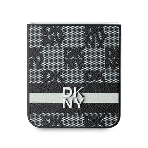 DKNY DKHCZF6PCPTSSK Z Flip6 F741czarny/black Chequered Pattern Printed Stripes
