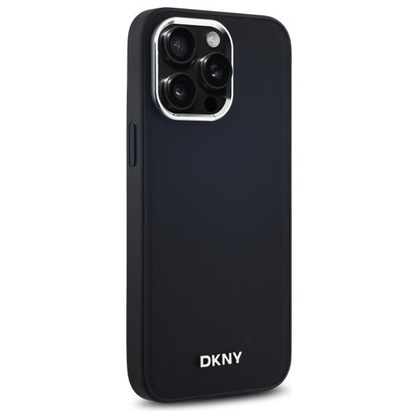 DKNY DKHMP14XPSCMCLK iPhone 14 ProMax 6.7&quot; czarny/black hardcase Plain Logo MagSafe