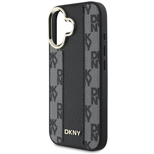 DKNY DKHMP16SPCPVSLK iPhone 16 6.1&quot; czarny/black hardcase Checkered Pattern Magsafe