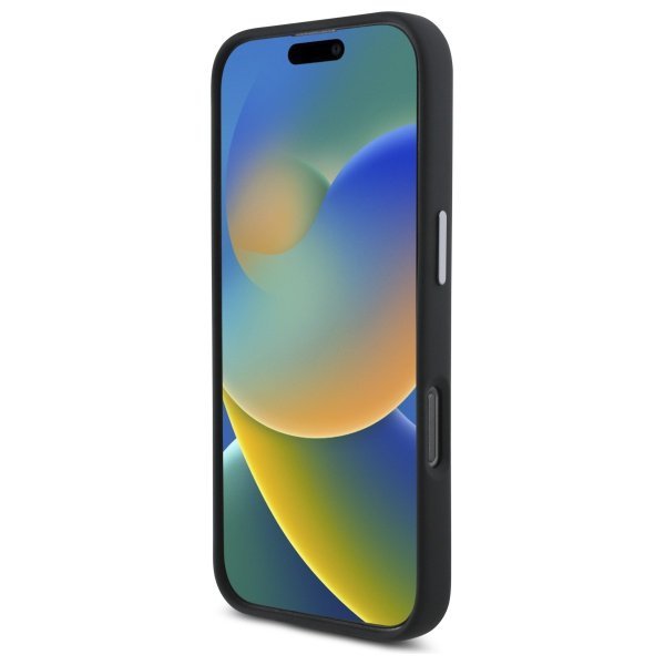 DKNY DKHCP16XSMCBSK iPhone 16 Pro Max    6.9&quot; czarny/black hardcase Liquid Silicone Metal Logo