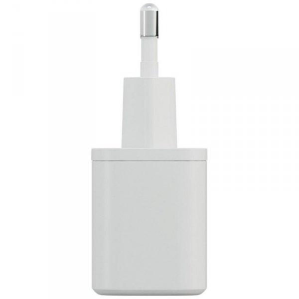 Ładowarka sieciowa Bazic Goport Velox    Kit 1xUSB-C 1xUSB-A GaN 35W z kablem plecionym biały