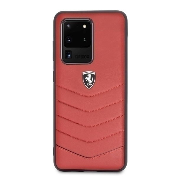 Ferrari Hardcase FEHQUHCS69RE S20 Ultra G988 czerwony/red Heritage