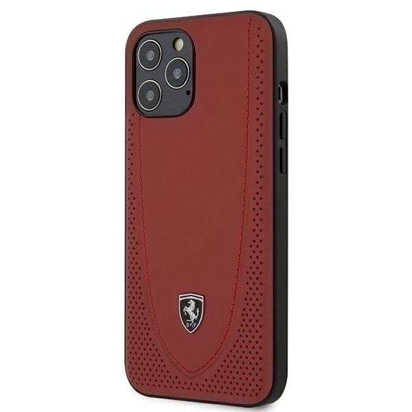 Ferrari FEOGOHCP12LRE iPhone 12 Pro Max 6,7&quot; czerwony/red hardcase Off Track Perforated