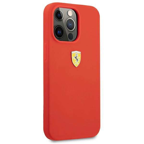 Ferrari FESSIHCP13XRE iPhone 13 Pro Max 6,7&quot; czerwony/red hardcase Silicone