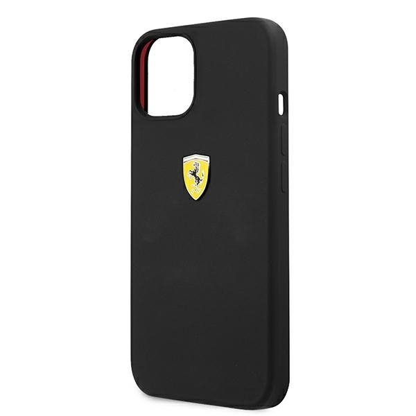 Ferrari FESSIHCP13MBK iPhone 13 / 14 /15 6.1&quot; czarny/black hardcase Silicone