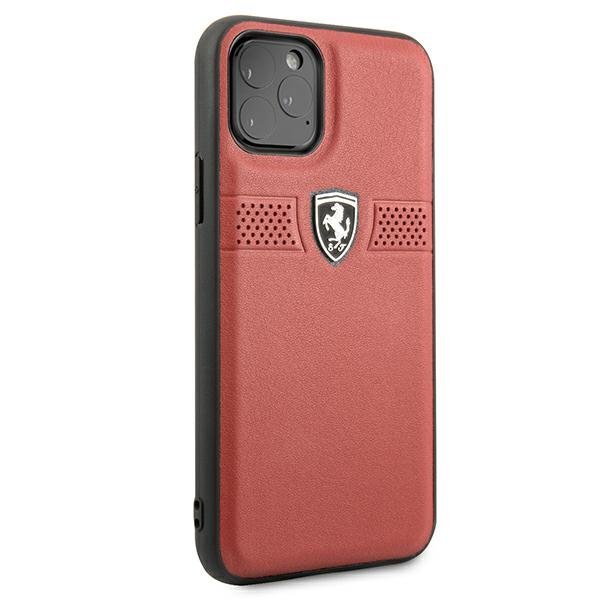 Ferrari FEOBAHCN58RE iPhone 11 Pro 5,8&quot; czerwony/red hardcase Off Track Leather