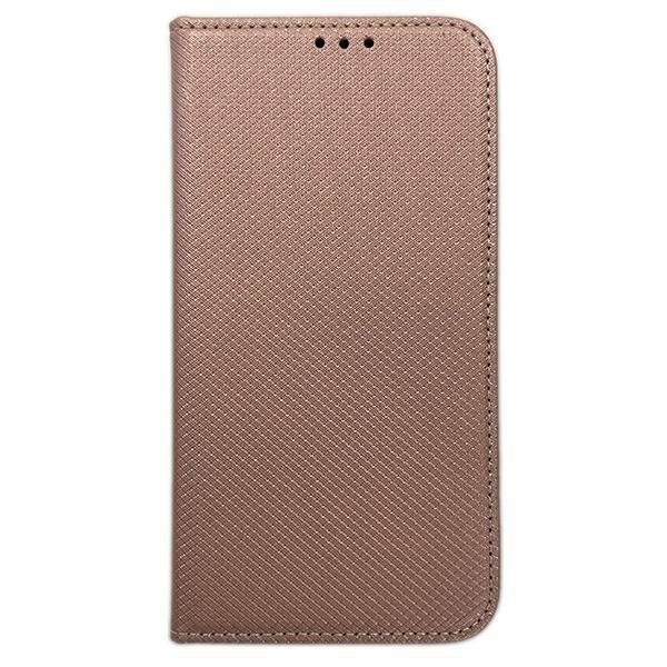 Etui Smart Magnet book Sam S23+ S916 różowo złoty/rose gold