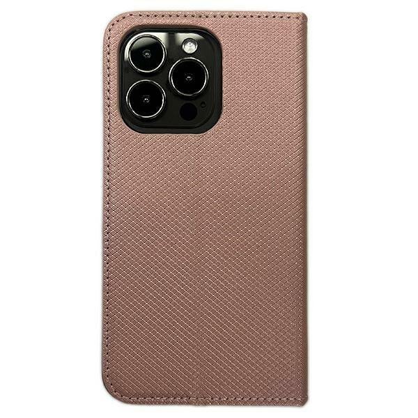 Etui Smart Magnet book Xiaomi 13Tróżowo-złoty/rose gold