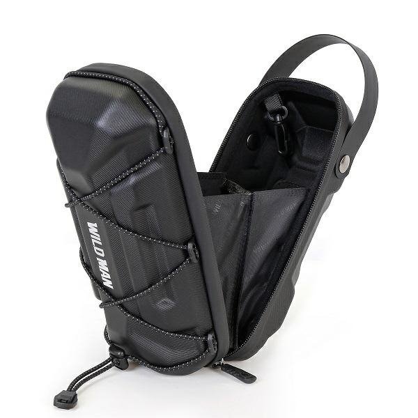 WILDMAN Etui/uchwyt na hulajnogę GD6X 2L sakwa na ramę czarna/black