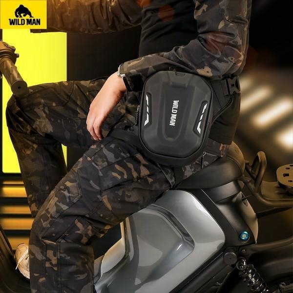 WILDMAN Torba motocyklowa na nogę L1 3L  czarna/black