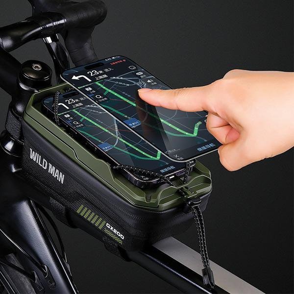 WILDMAN Etui/sakwa na ramę roweru GX200uchwyt rowerowy czarna/black