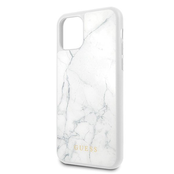 Guess GUHCN58HYMAWH iPhone 11 Probiały/white Marble