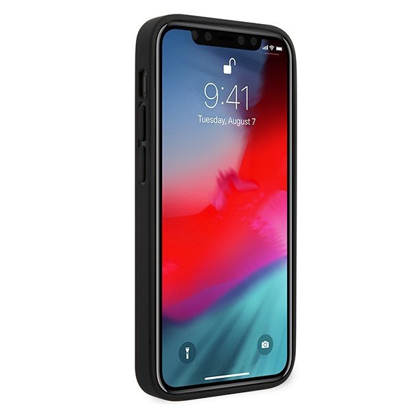 Guess GUHCP12SVSATMLRE iPhone12 mini 5,4&quot; czerwony/red hardcase Saffiano