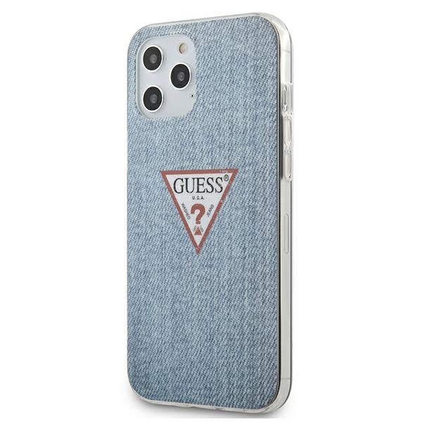 Guess GUHCP12LPCUJULLB iPhone 12 Pro Max 6,7&quot;  niebieski/light blue hardcase Jeans Collection