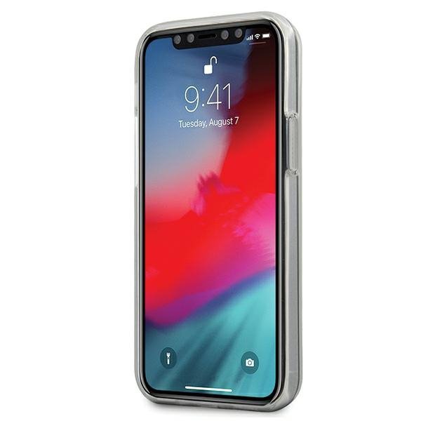 Guess GUHCP12S3D4GIRBL iPhone 12 mini 5,4&quot; opalowy/iridescent hardcase 4G 3D Pattern Collection
