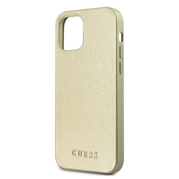 Guess GUHCP12LIGLGO iPhone 12 Pro Max 6,7&quot; złoty/gold hardcase Iridescent