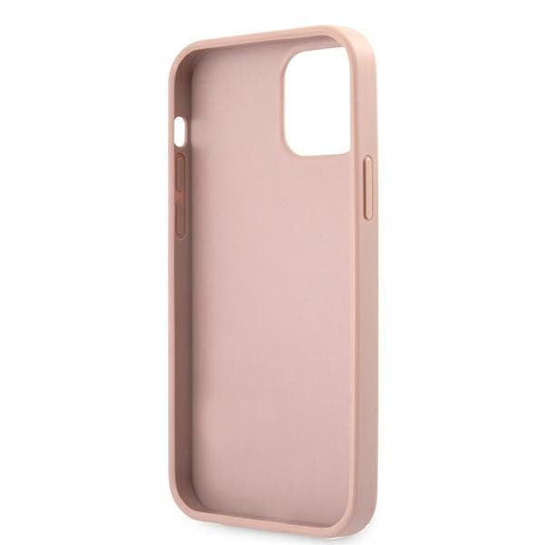 Guess GUHCP12LRSAVSRG iPhone 12 Pro Max6,7&quot; różowy/pink hardcase Saffiano Vintage Script
