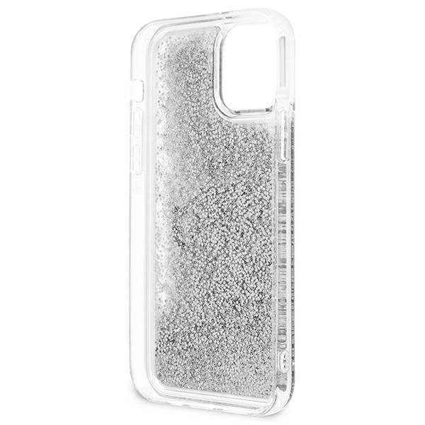 Guess GUHCP12LLG4GSI iPhone 12 Pro Max6,7&quot; srebrny/silver hardcase 4G Big Liquid Glitter