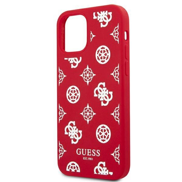 Guess GUHCP12LLSPEWRE iPhone 12 Pro Max 6,7&quot; czerwony/red hard case Peony Collection