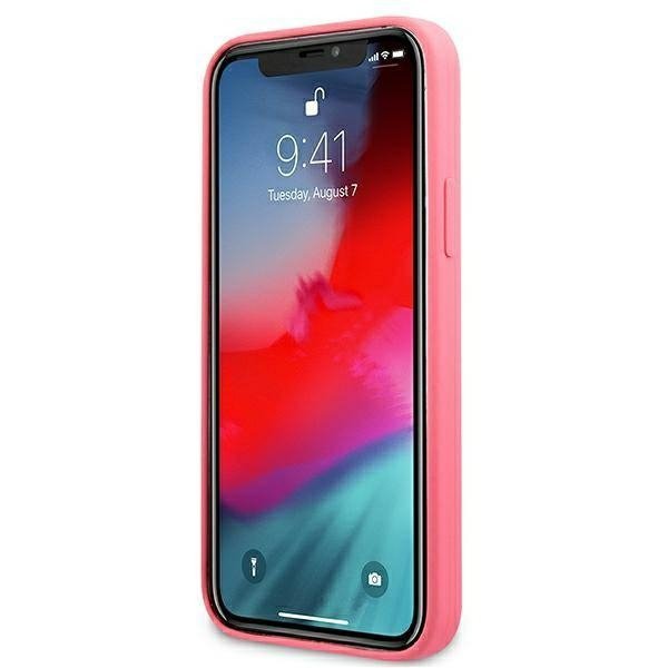 Guess GUHCP12LLSPEFU iPhone 12 Pro Max6,7&quot; fuksja/fuchsia hard case Peony Collection