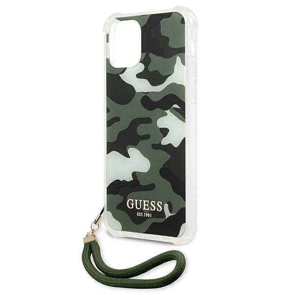 Guess GUHCP12LKSARKA iPhone 12 Pro Max6,7&quot; zielony/khaki hardcase Camo Collection