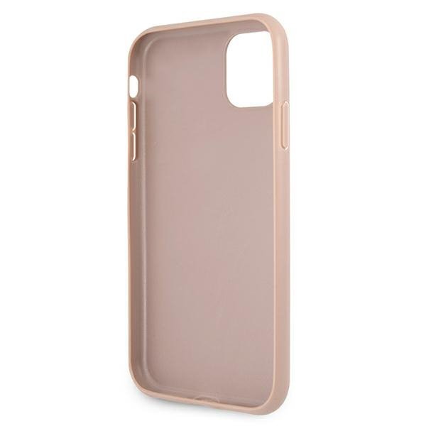 Guess GUHCN614GMGPI iPhone 11 6,1&quot;/ Xr różowy/pink hardcase 4G Big Metal Logo