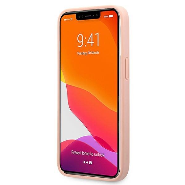 Guess GUHCP13XPSASBPI iPhone 13 Pro Max6,7&quot; różowy/pink hardcase Saffiano Stripe