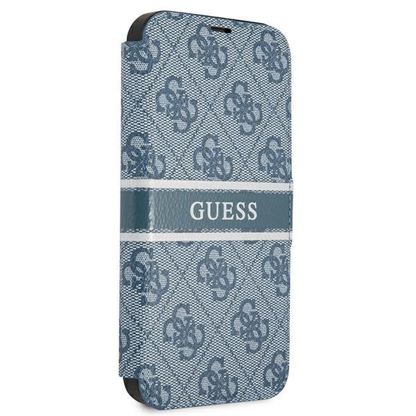 Guess GUBKP13S4GDBL iPhone 13 mini 5,4&quot; niebieski/blue book 4G Stripe