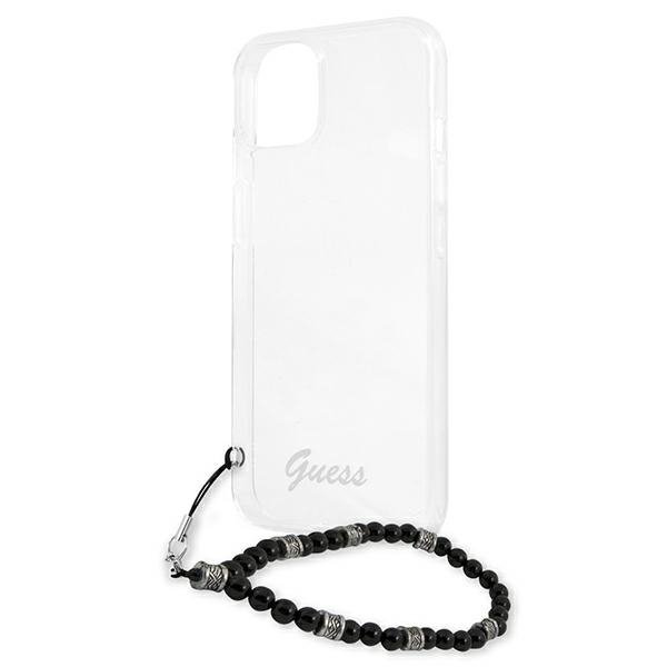 Guess GUHCP13SKPSBK iPhone 13 mini 5,4&quot; Transparent hardcase Black Pearl