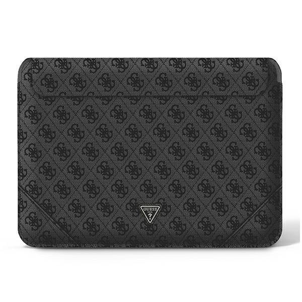 Guess Sleeve GUCS16P4TK 16&quot; czarny/black4G Uptown Triangle logo