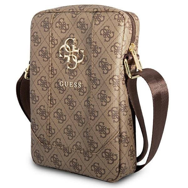 Guess Torba GUTB8G4GFBR 8&quot; brązowa/brown 4G Big Metal Logo