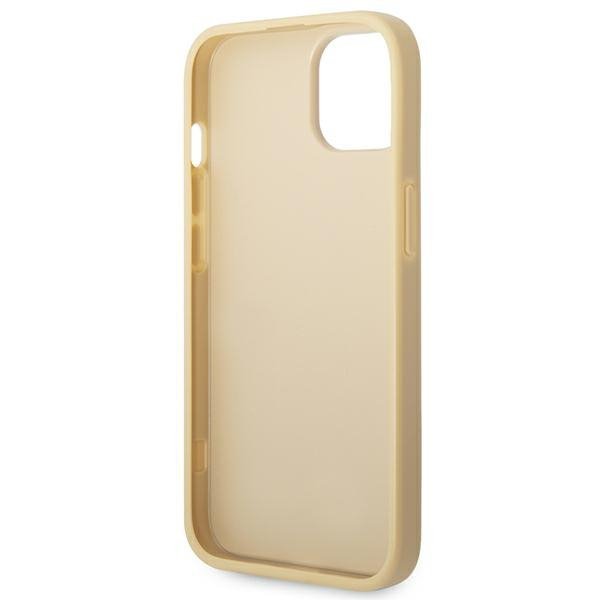 Guess GUHCP14MHGGSHD iPhone 14 Plus / 15 Plus 6.7&quot; złoty/gold hard case Glitter Script