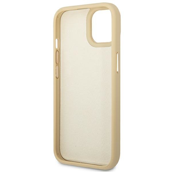Guess GUHCP14MHGCRHD iPhone 14 Plus / 15 Plus 6.7&quot; złoty/gold hardcase Croco Collection