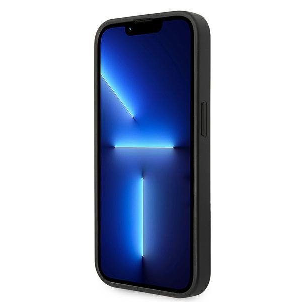 Guess GUHCP14LPSASBBK iPhone 14 Pro6,1&quot; czarny/black Saffiano Strap