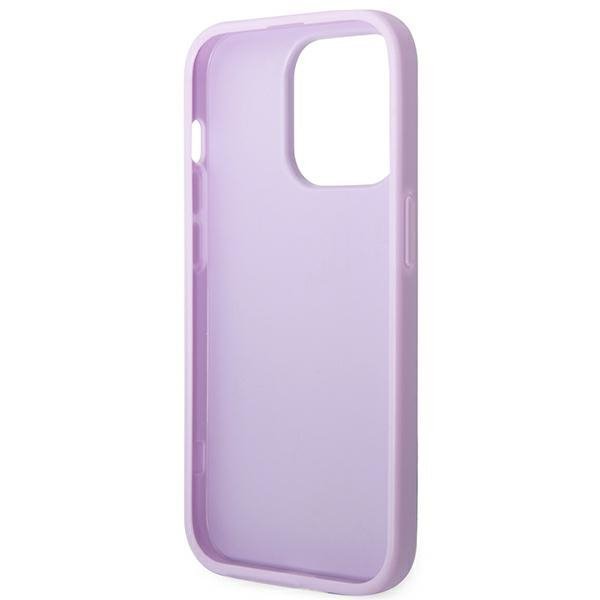 Guess GUHCP14LPSASBPU iPhone 14 Pro6,1&quot; fioletowy/purple Saffiano Strap