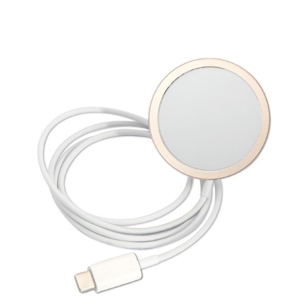 Zestaw Guess GUBPP14LHMEACSH Case+ Charger iPhone 14 Pro 6,1&quot; biały/white hard case Marble MagSafe