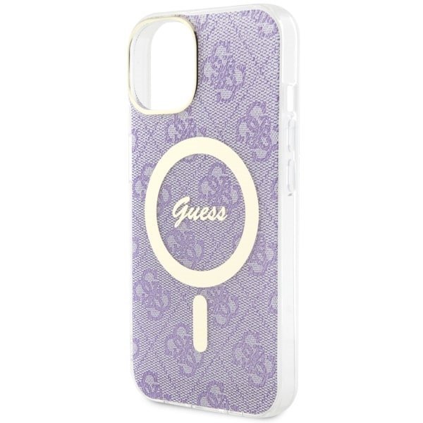 Guess GUHMP14SH4STU iPhone 14 / 15 / 136.1&quot; purpurowy/purple hardcase 4G MagSafe