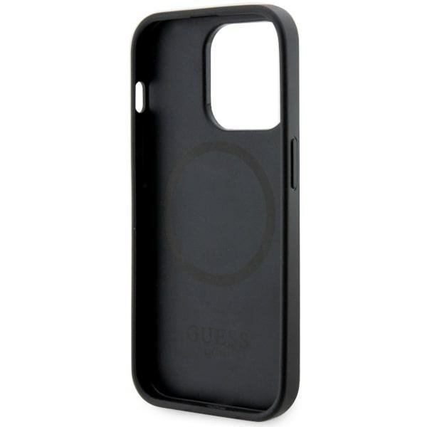 Guess GUHMP14XHGCFSEK iPhone 14 Pro Max 6.7&quot; czarny/black hardcase GCube Stripes MagSafe