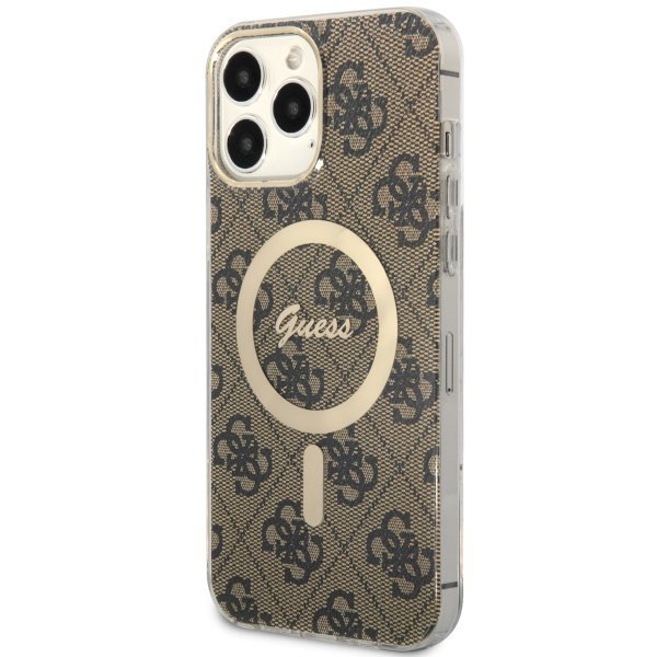 Guess GUHMP13XH4STW iPhone 13 Pro Max 6.7&quot; brązowy/brown hardcase 4G MagSafe