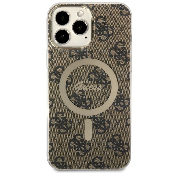 Guess GUHMP13XH4STW iPhone 13 Pro Max6.7&quot; brązowy/brown hardcase 4G MagSafe