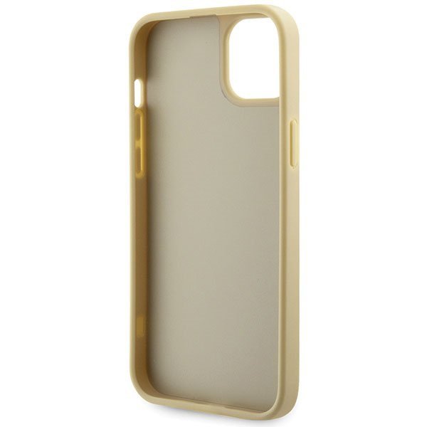 Guess GUHCP14MHDGTPD iPhone 14 Plus / 15 Plus 6.7&quot; złoty/gold hardcase Rhinestone Triangle