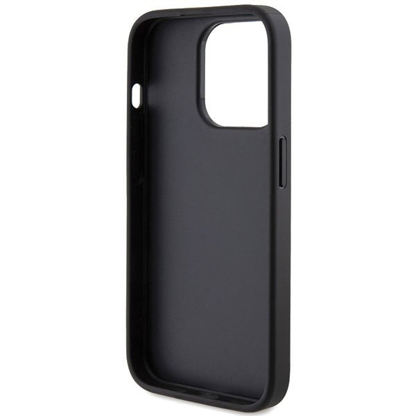 Guess GUHCP15XHG4SGK iPhone 15 Pro Max 6.7&quot; czarny/black hardcase Glitter Script Big 4G