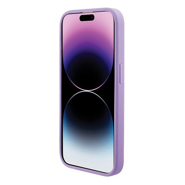 Guess GUHMP15XPSAHMCU iPhone 15 Pro Max 6.7&quot; fioletowy/purple hardcase Saffiano MagSafe