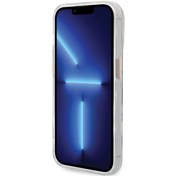 Guess GUHMP15SHTRMD iPhone 15 / 14 / 136.1&quot; złoty/gold hard case Metal Outline Magsafe