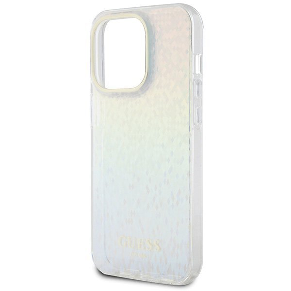 Guess GUHCP14LHDECMI iPhone 14 Pro 6.1&quot; wielokolorowy hardcase IML Faceted Mirror Disco Iridescent
